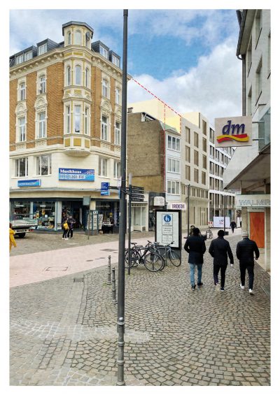 Fotomontage der Vorplanung